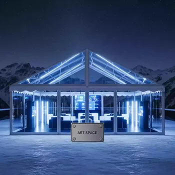 Аренда Тент Кайт Kite 6х6 прозрачный в Гранд Отель Поляна — ART SPACE