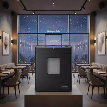 Аренда Шредер уничтожитель Jinpex JP 537 C 1х2 мм в ресторане «Плакучая Ива» — ART SPACE