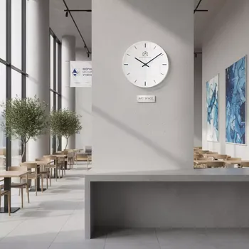 Аренда Часы настенные с логотипом в ресторане «Магеллан» — ART SPACE