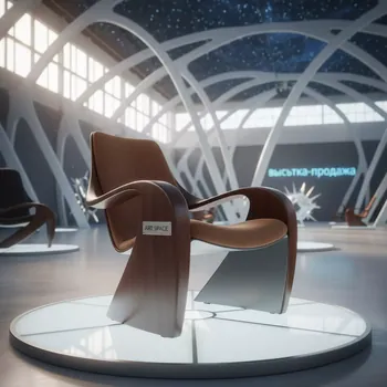 Аренда Стул Асоль коричневый в Alpha Sirius — ART SPACE