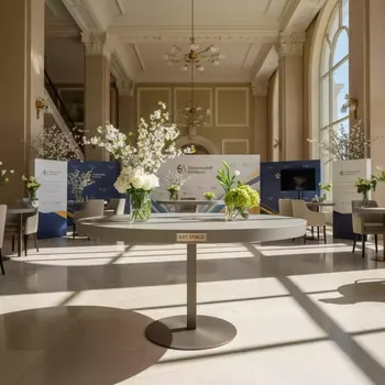 Аренда Столешница круглая Обион 90 в Rodina Grand Hotel & SPA — ART SPACE