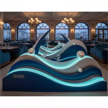 Аренда Морская фотозона на юбилее Русского Радио в ресторане «Sanremo» — ART SPACE