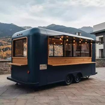 Аренда Фудтрак синий в Sochi Marriott Krasnaya Polyana — ART SPACE