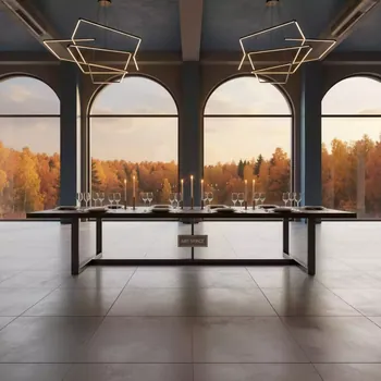 Аренда Стол обеденный прямоугольный SDP2 504511200 в Stella di Mosca — ART SPACE