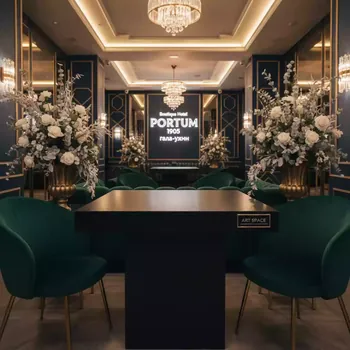 Аренда Стол Cube Black в Boutique Hotel PORTUM 1905 — ART SPACE