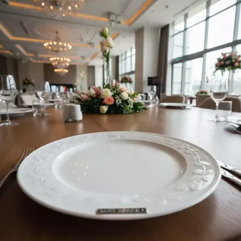 Аренда Тарелка белая Ягоды в Radisson Blu Resort & Congress Centre — ART SPACE