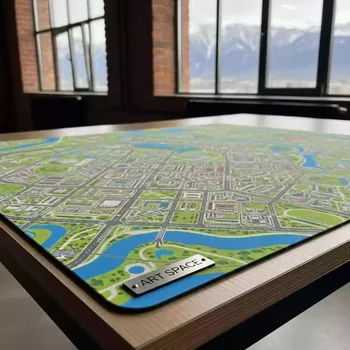 Аренда Игровое поле Город 105х75 см модель 35829 в Skypark Sochi — ART SPACE