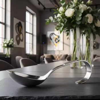 Аренда Ложка соусная Luxstahl нерж. сталь 70 мл в Rixos Krasnaya Polyana — ART SPACE