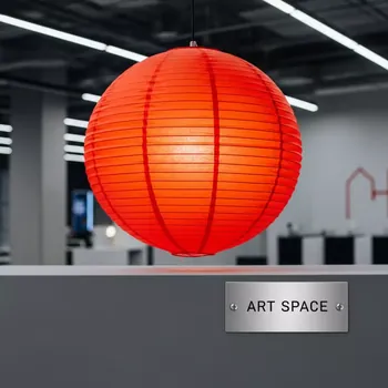 Аренда Шар фонарь китайский красный в VK Stadium Sirius — ART SPACE