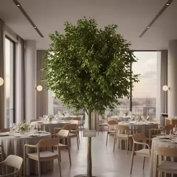 Аренда Фикус 170 см 6008GR в ресторане «La Terrazza» — ART SPACE
