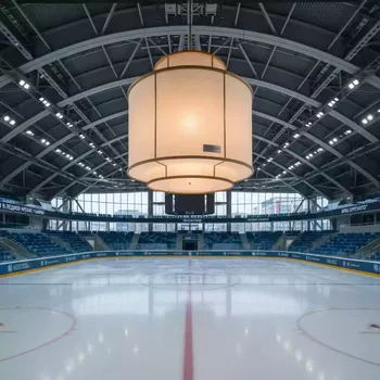 Аренда Плафон для Берк в ледовой арене «Шайба» — ART SPACE