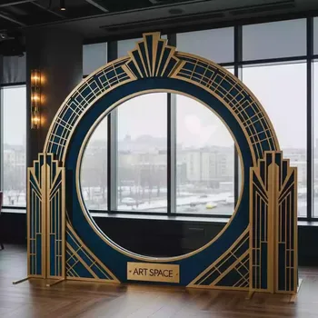 Аренда Арка круглая фотозона в ресторане «Магеллан» — ART SPACE