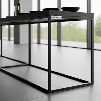 Аренда Фуршетный стол Basic Black черный в санатории «Сочи» — ART SPACE
