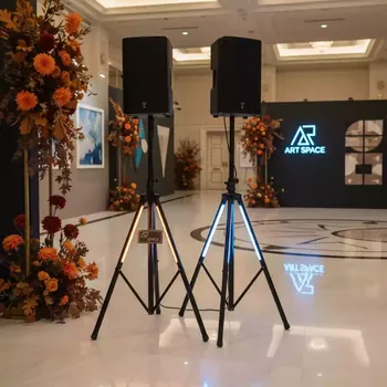 Аренда Стойки светящиеся для колонок American DJ Color Stand LED в Гранд Отель Сочи — ART SPACE