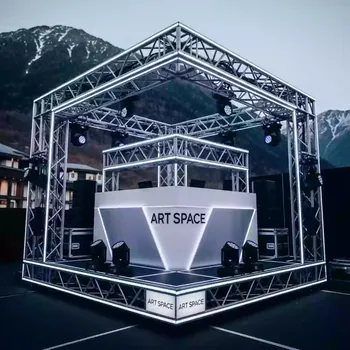 Аренда Вышки FOH Layher с одним уровнем 6.21х4.14 м в Golden Tulip Rosa Khutor — ART SPACE
