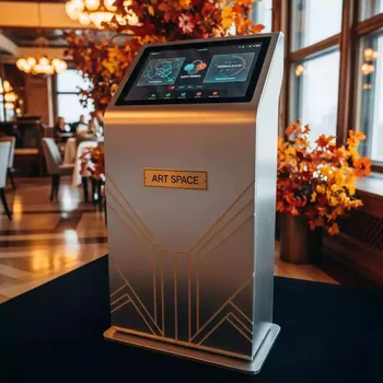 Аренда Пол тумба интерактивный InterTouch 5 0 2 Mobile Full 2 в ресторане «Высота 5642» — ART SPACE