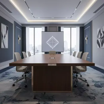 Аренда Стол Лидер 2 2000х900 венге шампань в Mövenpick Hotel — ART SPACE