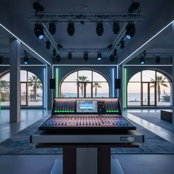 Аренда Микшерный пульт цифровой Behringer X 32 Compact в Grand Karat Sochi — ART SPACE