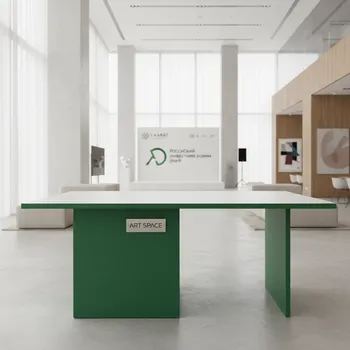 Аренда Стол Uno green & white в Karat Resort — ART SPACE