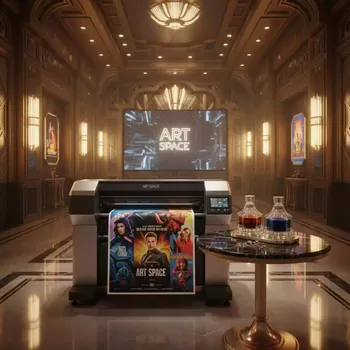 Аренда Дампер для плоттеров Mimaki JV34 TS34 в Radisson Collection Paradise — ART SPACE