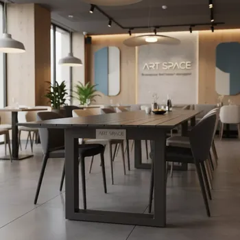Аренда Стол металлический раздвижной Rio Alu 210 Extensibile в ресторане «Brunello» — ART SPACE