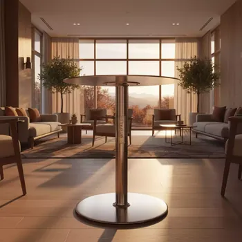 Аренда Подстолье из нержавеющей стали 1071EM в Sochi Marriott Krasnaya Polyana — ART SPACE