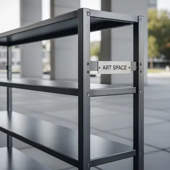 Аренда Стеллаж металлический МЛ 18 1000х400 мм на Медальной площади — ART SPACE