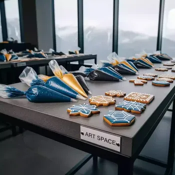 Аренда Мастер класс по росписи имбирных пряников в Radisson Hotel Rosa Khutor — ART SPACE