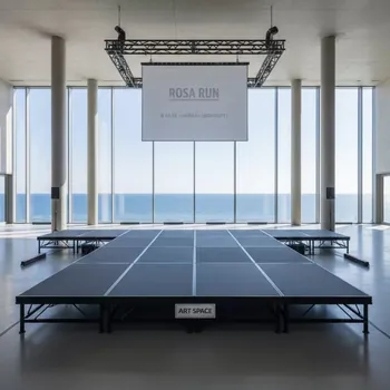 Аренда Подиум сценический 10х8 м в зале «Чайка» (Морпорт) — ART SPACE