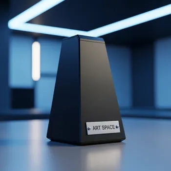 Аренда Подставка "Трапеция" черная H 50 мм в Gamma Sirius — ART SPACE