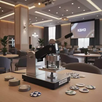 Аренда Вырубщик для значков Talent 37х37 мм в Mövenpick Hotel — ART SPACE