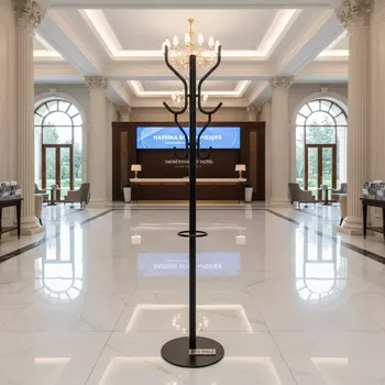 Аренда Вешалка напольная elanza черного цвета в Imeretinskiy Hotel — ART SPACE