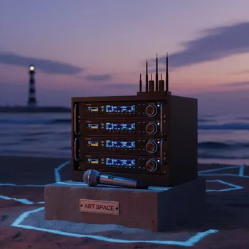 Аренда Радиомикрофоны радиосистемы и системы персонального мониторинга на пляже «Маяк» — ART SPACE