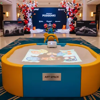 Аренда Песочница интерактивная Ronplay KIDS Мини RsB 3 2 в 1 в отеле Hyatt Regency Sochi — ART SPACE