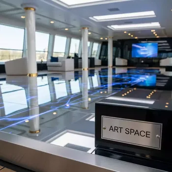 Аренда Пол зеркальный на теплоходе «Дагомыс» — ART SPACE