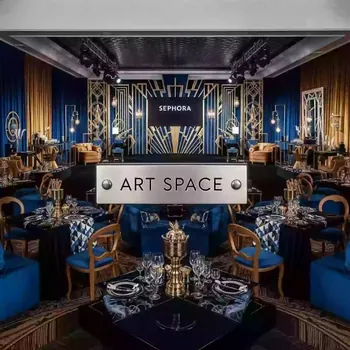 Аренда Оформление презентации Sephora в санатории «Сочи» — ART SPACE