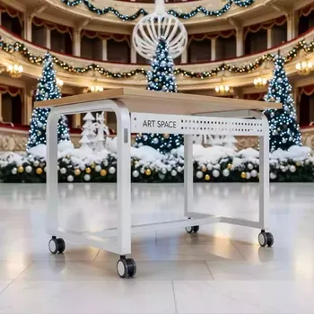 Аренда Стол Роллинг многофункциональный на колёсах в Зимнем театре — ART SPACE