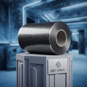 Аренда Пленка для термопереноса Hotmark Silver Carbon 5 м в Ледовом дворце «Айсберг» — ART SPACE