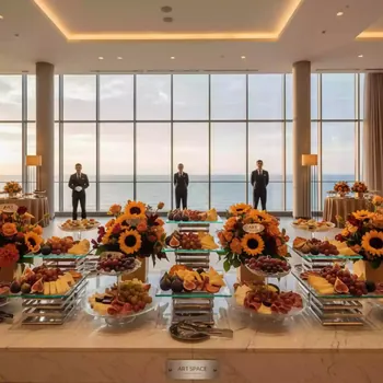 Аренда Фуршет частный в ТСЖ Остров в отеле Hyatt Regency Sochi — ART SPACE