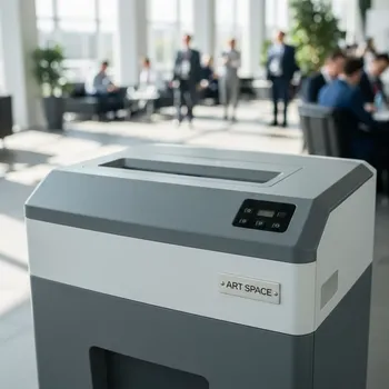 Аренда Шредер уничтожитель Dahle 110 Air 5x8 мм в Green Flow Hotel — ART SPACE