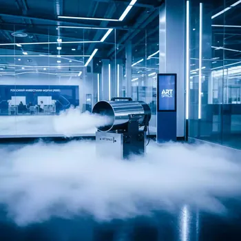 Аренда Машина тяжелого дыма Antari ICE 101 в Керлинговом центре «Ледяной куб» — ART SPACE