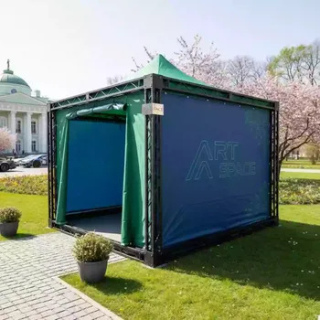 Аренда Шатер для мотоспорта и автоспорта усиленный Pro 2х2 в усадьбе Голицына — ART SPACE