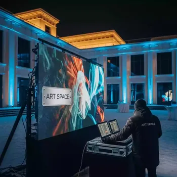 Аренда Экран LED уличный 4x3 м P3,9 в комплексе «Дагомыс» — ART SPACE