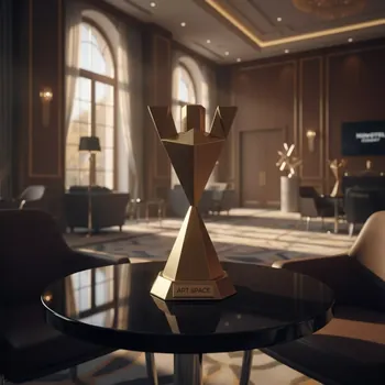 Аренда Подсвечник лофт темное золото в Novotel Resort — ART SPACE