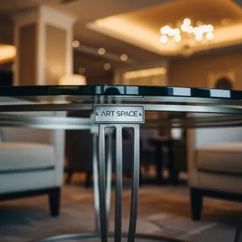 Аренда Стол круглый стеклянный диаметр 70 см 02 213 в Imeretinskiy Hotel — ART SPACE