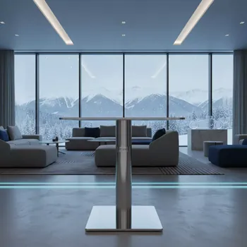 Аренда Подстолье из нержавеющей стали 1074EM в Green Flow Hotel — ART SPACE