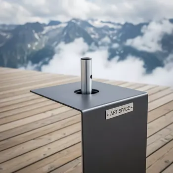 Аренда Столик для зонтов с адаптером Table на площадке Rosa Peak (2320м) — ART SPACE