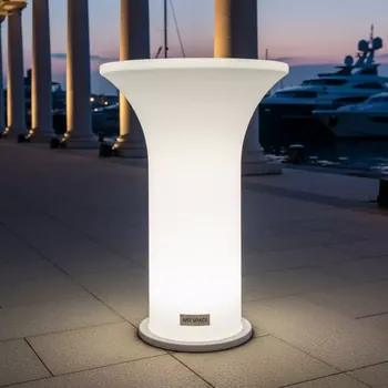 Аренда Стол светящийся Lumb 220V White на территории Морпорта Сочи — ART SPACE