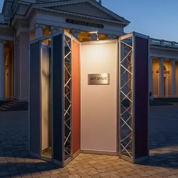 Аренда Стенд фолд ап классический в санатории «Металлург» — ART SPACE