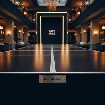 Аренда Подиум для показа мод Intellistage 10х2 м в ресторане «Баран-Рапан» — ART SPACE